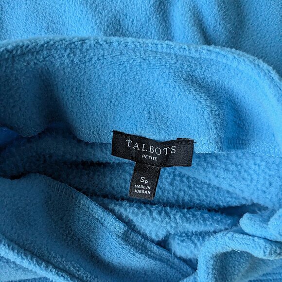 Talbots Fleece Sweater Petite Small EUC - Picture 2 of 5